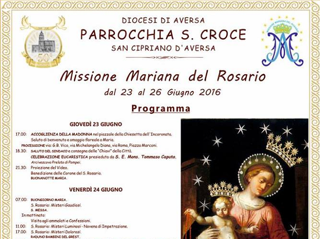 A San Cipriano Domenica Un Grande Evento Religioso Quotidianoitalia It